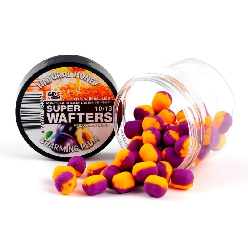 Вафтерсы (wafters) GBS Натуральный мёд и Чарующая Слива 10×13мм