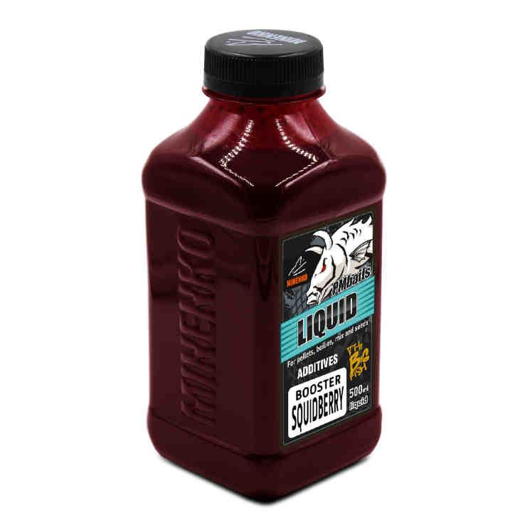 Купить Активатор клёва MINENKO Liquid Booster Squidberry (Кальмар и ягоды)