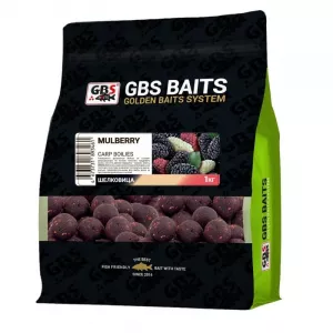 Бойлы GBS прикормочные Mulberry Шелковица 20мм 1кг