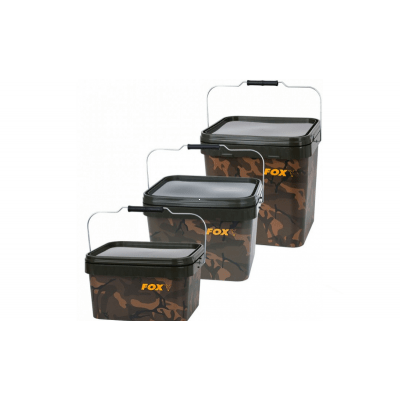 Ведро для прикормки FOX Camo Square Bucket 17L