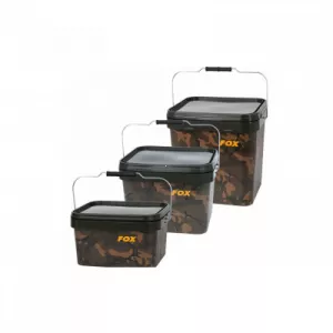 Ведро для прикормки FOX Camo Square Bucket 17L