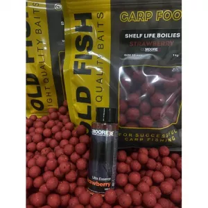 Бойлы тонущие OLD FISH BAITS - STRAWBERRY CC Moore 20mm