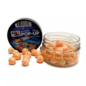Бойлы POP-UP GBS Squid Berry Кальмар — Ягода 12мм