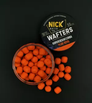 Насадки NICK BAITS WAFTERS 10/12 мм (Королевская слива)