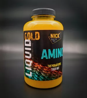 Жидкое питание NICK BAITS GOLD LIQUID AMINO (Тигровый орех)