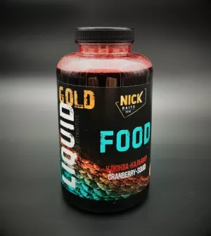 Жидкое питание NICK BAITS GOLD LIQUID FOOD (Клюква-Кальмар)