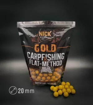 Бойлы прикормочные NICK BAITS GOLD FISHFRUITS 20 мм (Тигровый орех)