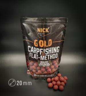 Бойлы прикормочные NICK BAITS GOLD SPECIALFISH 20 мм (Червь-Мотыль)