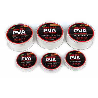 ПВА сетка Fox EDGES PVA MESH SYSTEM Slow Melt 25mm Narrow 5m