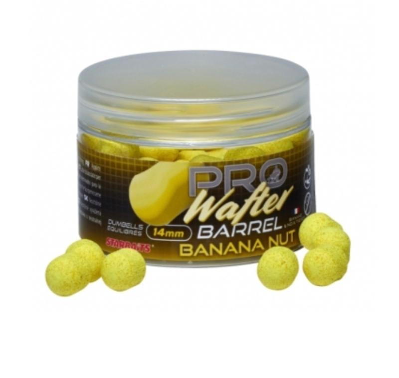 Starbaits Probiotic Banana Nut Barrel Wafters 14mm 50g