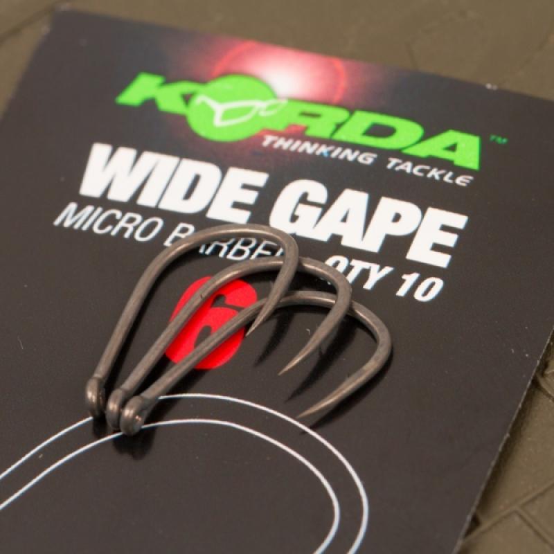 Крючки карповые Korda Wide Gape№6