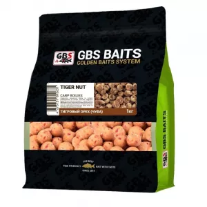 Бойлы GBS прикормочные Tiger Nut Тигровый орех 20мм 1кг
