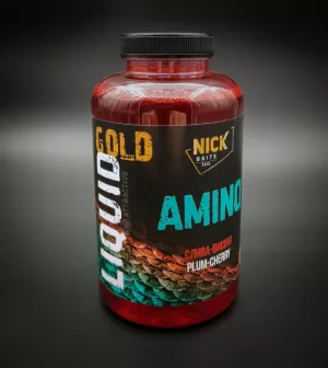 Жидкое питание NICK BAITS GOLD LIQUID AMINO (Слива-Вишня)