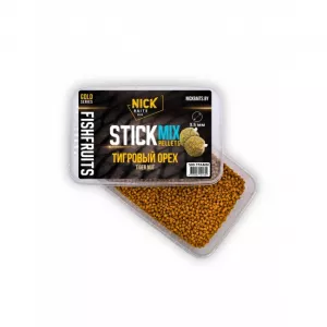 Stick-mix pellets 3,5 мм NICK BAITS GOLD “FF” (Тигровый орех)