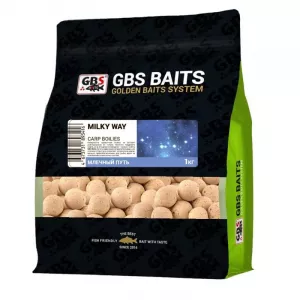 Бойлы GBS прикормочные Milky Way Млечный путь 20мм 1кг