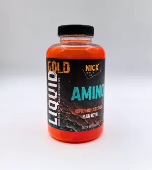 Жидкое питание NICK BAITS GOLD LIQUID AMINO (Королевская слива)