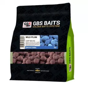Бойлы GBS прикормочные Wild Plum Дикая Слива 20мм 1кг