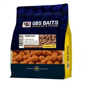 Бойлы GBS пылящие Tiger Nut Тигровый Орех 24мм 1кг