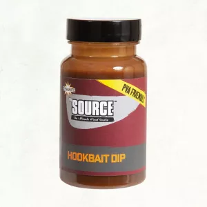 Концентрированный дип Dynamite Baits The Source Bait Dip 100мл на основе высокопротеиновой низкотемпературной рыбной муки для обмакивания приманки