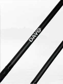 Подсак карповый Dayo 100х100см, ручка 2 секц. 180см, металл крепеж, черная сетка (в чехле)