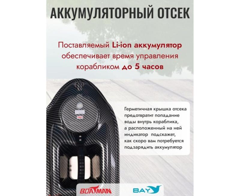 Прикормочный кораблик Boatman Actor Basic Carbon