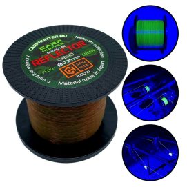 Леска CarpHunter Reflector 0,30мм 8,3кг 18,4lb 1000м Camo (Fluo Green)
