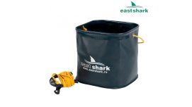 Ведро для замеса прикормки и поливания мата круглое синее D 21