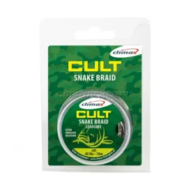 Ледкор без свинца Climax CULT Snake Braid 30lb 10 m silt