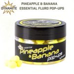 Бойлы плавающие Dynamite Baits Fluro Pop-Ups Pineapple & Banana 12мм