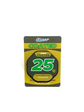 Поводковый материал многожильный UKCARP 2000 см, 11,34 кг, В оплетке