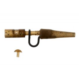 Безопасная клипса c фиксатором CARP PRO Metallic Lead Clips + Tail Rubbers Camo