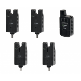 CARP PRO Набор электронных сигнализаторов поклевки Rondel WTP 4+1