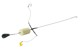 Донный монтаж, Т-образная оснастка, груз 50г